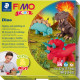Fimo Kids komplekts Form&Play Dino, Staedtler