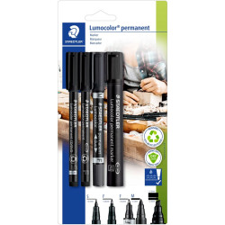 Mixed Marker Set Lumocolor® Permanent, Staedtler