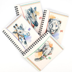 Notebook Boho Spirit A6 90g/m² 50 pages Squared, Oxford