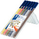 Fibre Tip Pens Triplus® 323 Boho 6pcs., Staedtler