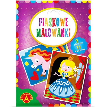 Smilšu aplikācija Princese un Vienradzis, Alexander
