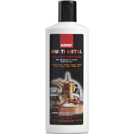 Metāla virsmu tīrīšanas līdzeklis Multi Metal 300ml, Sano