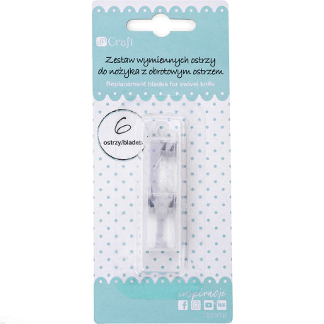 Replacement Blades for Swivel Knife 6pcs., DP Craft