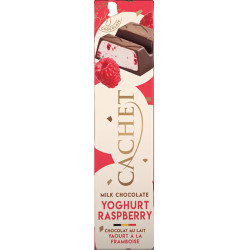 Milk Chocolate Cachet Yoghurt Raspberry 45g