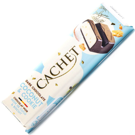 Dark Chocolate Cachet Coconut & Cookie 45g