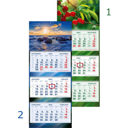 Wall Calendar Standart Plus, Trilines