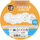 Colouring Book Mandala Koala 25 Sheets ⌀15cm, Creative Craft