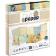 Craft Paper 20cmx20cm 80g/m² & 200g/m² 100 Sheets, Creative Craft