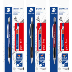 Mechanical Pencil 0.5mm Graphite 779 + Leads Mars® Micro Carbon, Staedtler
