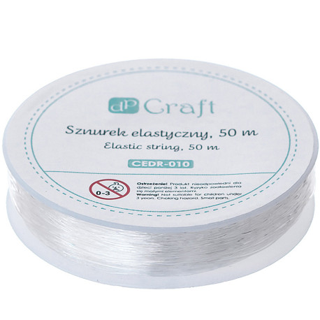 Elastic String ⌀0.45mm 50m, DP Craft