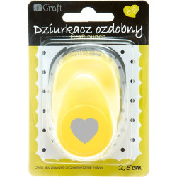 Craft Punch Scalloped Heart 2.5cm, DP Craft