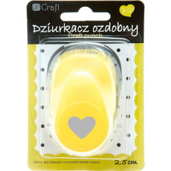 Craft Punch Heart 2.5cm, DP Craft