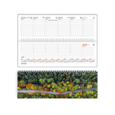 Desk Calendar Credo Spring/Autumn, Balts