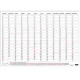 Calendar Optima A2, Balts