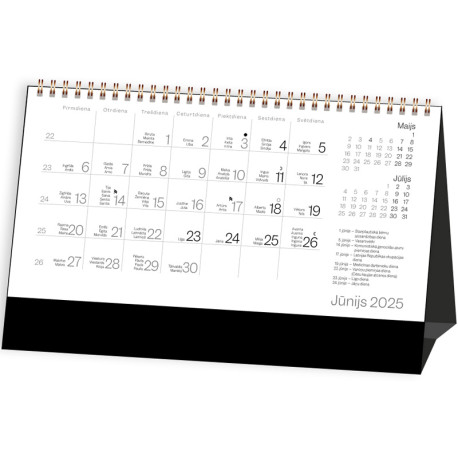 Desk Calendar Focus Art