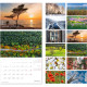 Wall Calendar Latvija, Balts