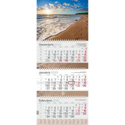 Wall Calendar Standart Jūra, Balts