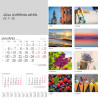 Wall Calendar Bonus, Balts