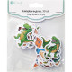 Vinyl Stickers Dinosaurs 50pcs., DP Craft