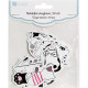 Vinyl Stickers Cats 50pcs., DP Craft