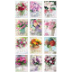 Wall Calendar Flowers, Timer