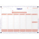 OXFORD Floral Weekly Planner A4