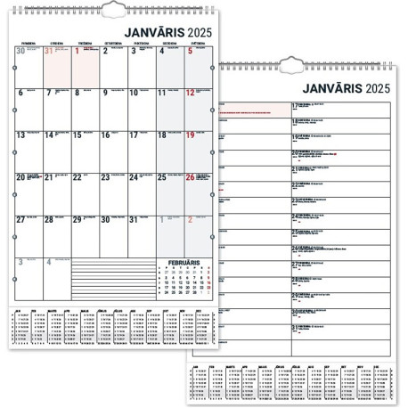Wall Calendar Office Planner, Timer