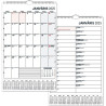 Wall Calendar Office Planner, Timer