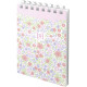 Notepad Floral A7 70 Sheets Ruled, Oxford