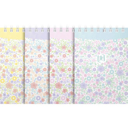 Notepad Floral A7 70 Sheets Ruled, Oxford