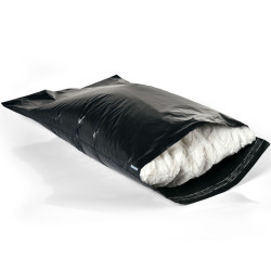 Mailer Bag Single Glue Strip Black 100pcs, BNT Scandinavia