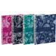 OXFORD Romance A6 Rigid Card Backboard Twin-wire Squared Notebook 50 Sheets