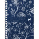 OXFORD Romance A6 Rigid Card Backboard Twin-wire Squared Notebook 50 Sheets