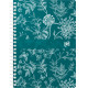 OXFORD Romance A5 Rigid Card Backboard Twin-wire Squared Notebook 60 Sheets