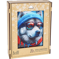 Wooden Puzzle Alec Alaskan Malamute 316pcs., Milliwood
