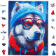 Koka puzle Aļaskas malamuts 316gab., Milliwood