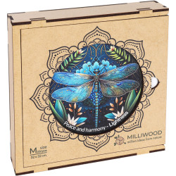 Wooden Puzzle Lightness 206pcs., Milliwood