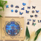 Wooden Puzzle Lightness 206pcs., Milliwood