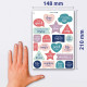 Uzlīmju komplekts plānotājiem 51061 Icons & Deco, Avery Zweckform