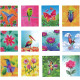 Stickers by Numbers Colibri 12 Designs 24x20cm, Creative Craft