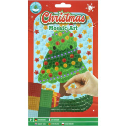 Xmas Mosaic Art Christmas Tree A5, Creative Craft Group