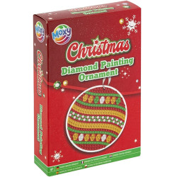 Dimantu glezna – ziemassvētku rotājums Bumba, Creative Craft