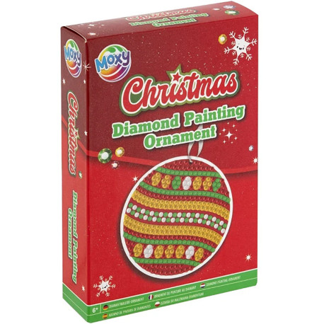 Xmas Diamond Painting Ornament Ball, Creative Craft