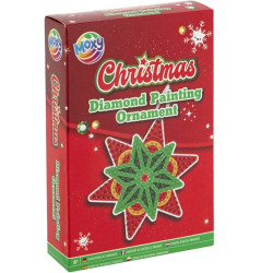 Xmas Diamond Painting Ornament Star, Creative Craft