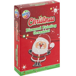 Xmas Diamond Painting Ornament Santa, Creative Craft