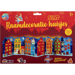 Window Decorations Houses 55x15cm, Creative Craft