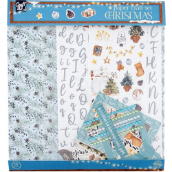 Paper Craft Set Xmas 37pcs., Creative Craft