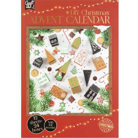 Adventes kalendārs DIY A4 12lp., Creative Craft