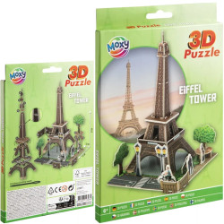 3D Foam Puzzle Eiffel Tower, Creative Craft