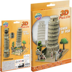 3D puzle Pizas tornis, Creative Craft